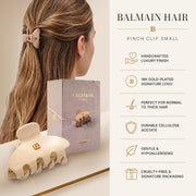 Tan_Balmain_Hair_Pinch_Clip_Small-Beauty Affairs