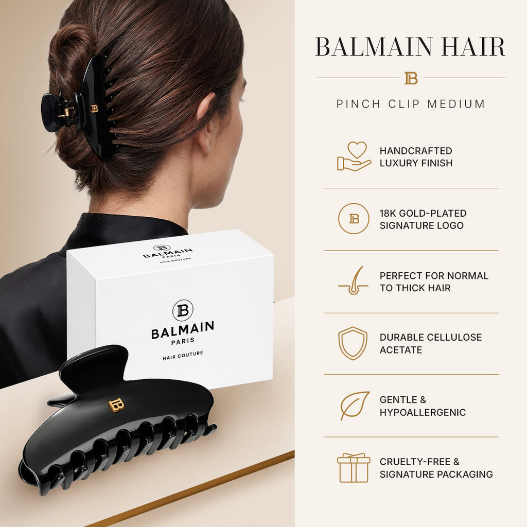 Balmain paris hair couture バルマン ヘアクチュール バルマン ヘアクリップ ミディアム – Beauty Affairs JP