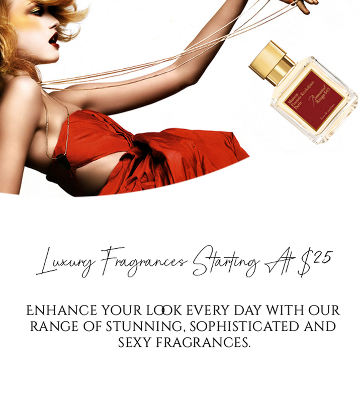 Shop Luxury Perfumes starting at $25