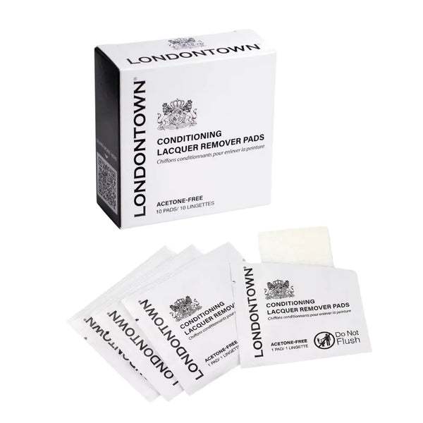 Londontown Conditioning Lacquer Remover Pads 1 Pack (Set Of 10) Londontown - Beauty Affairs 1