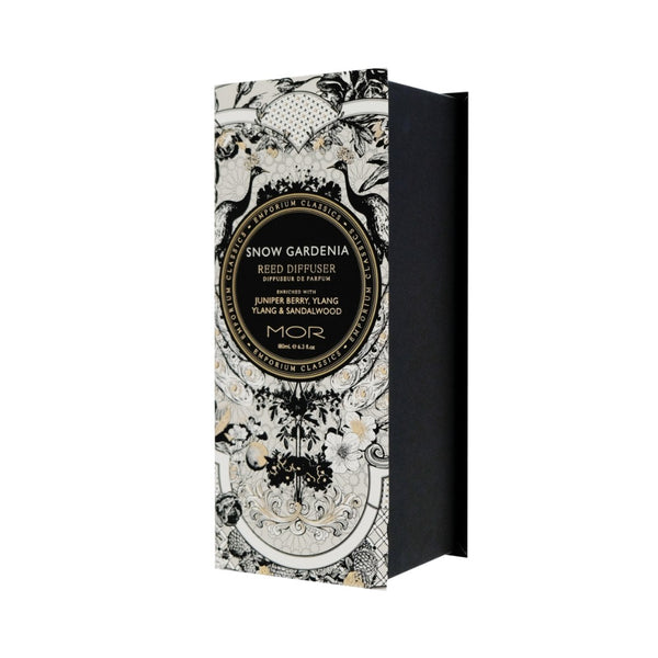 MOR Emporium Classics Reed Diffuser 180ml (Snow Gardenia) - Beauty Affairs2