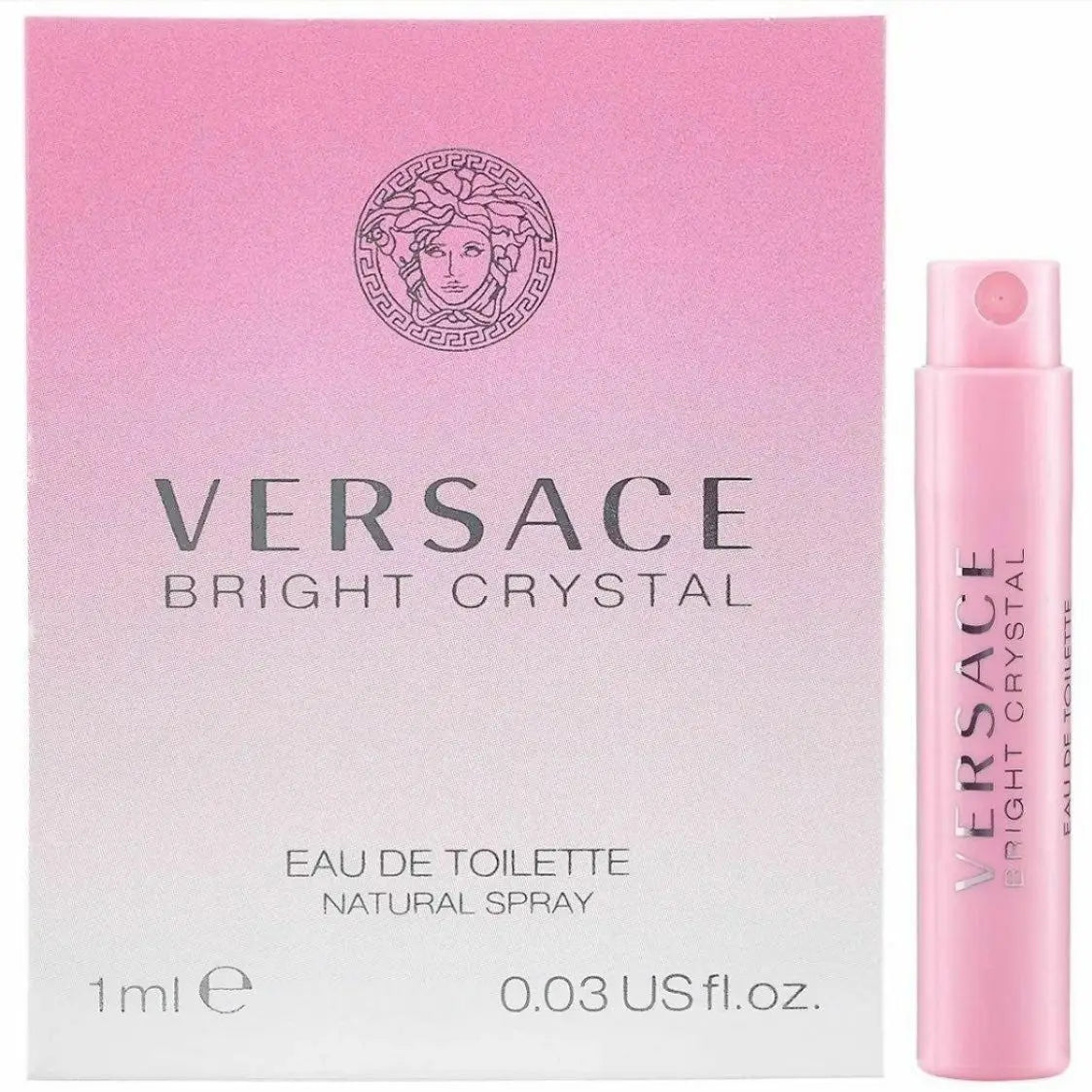 Versace Bright Crystal EDT Sample 1ml Female Fragrance sample
