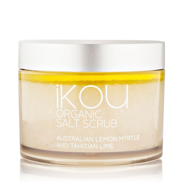 iKOU Organic Lemon Myrtle Salt Scrub - Beauty Affairs